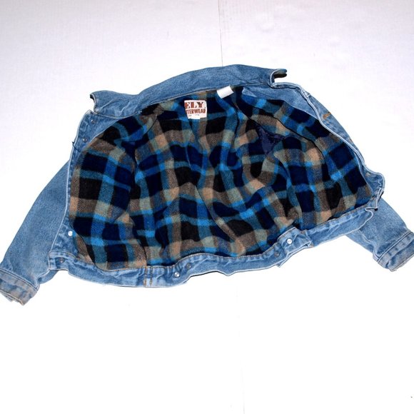 Ely Outwear Jeans Jacket Kids 3-4 - Picture 3 of 6